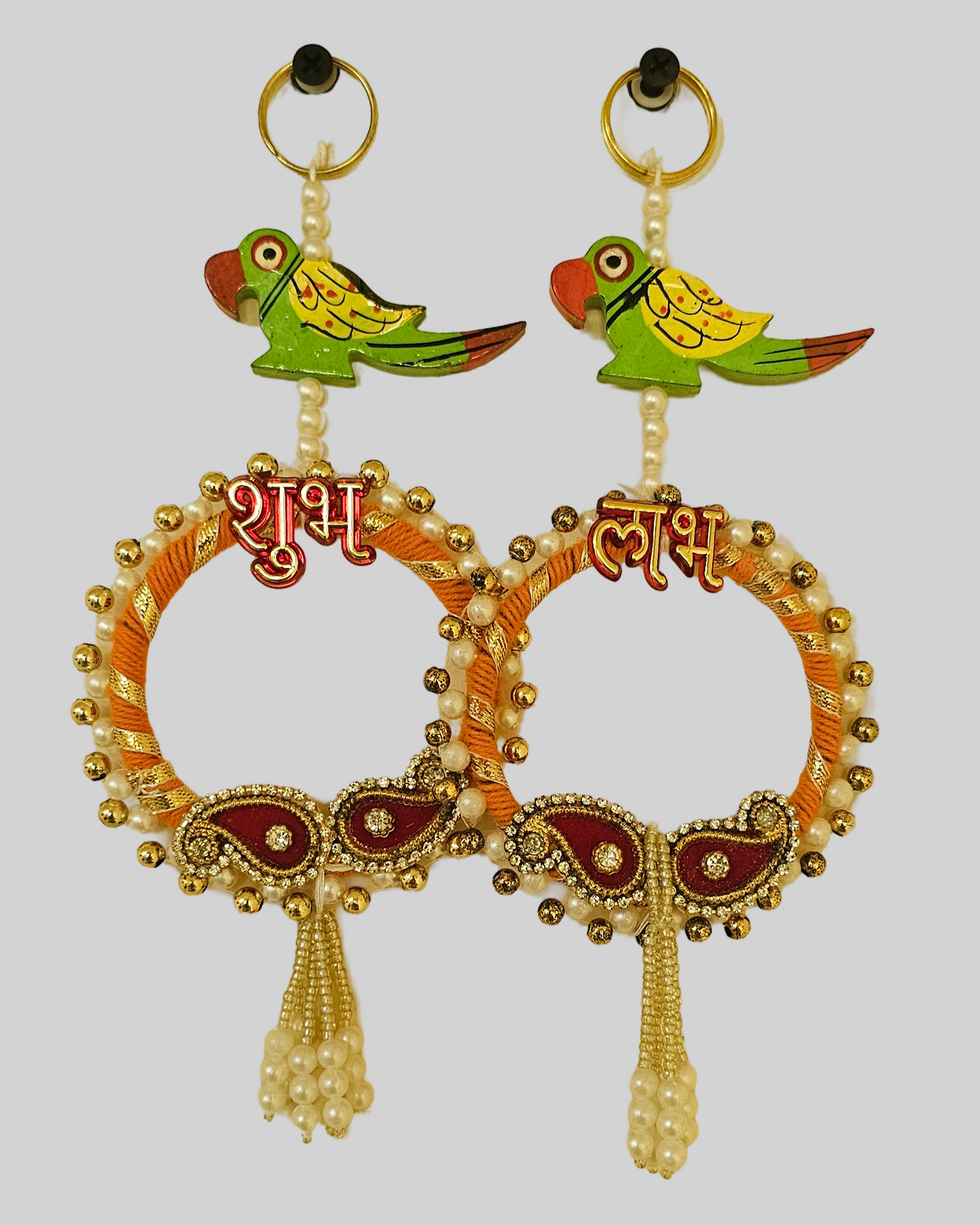 Shub Laabh Parrot hanging set