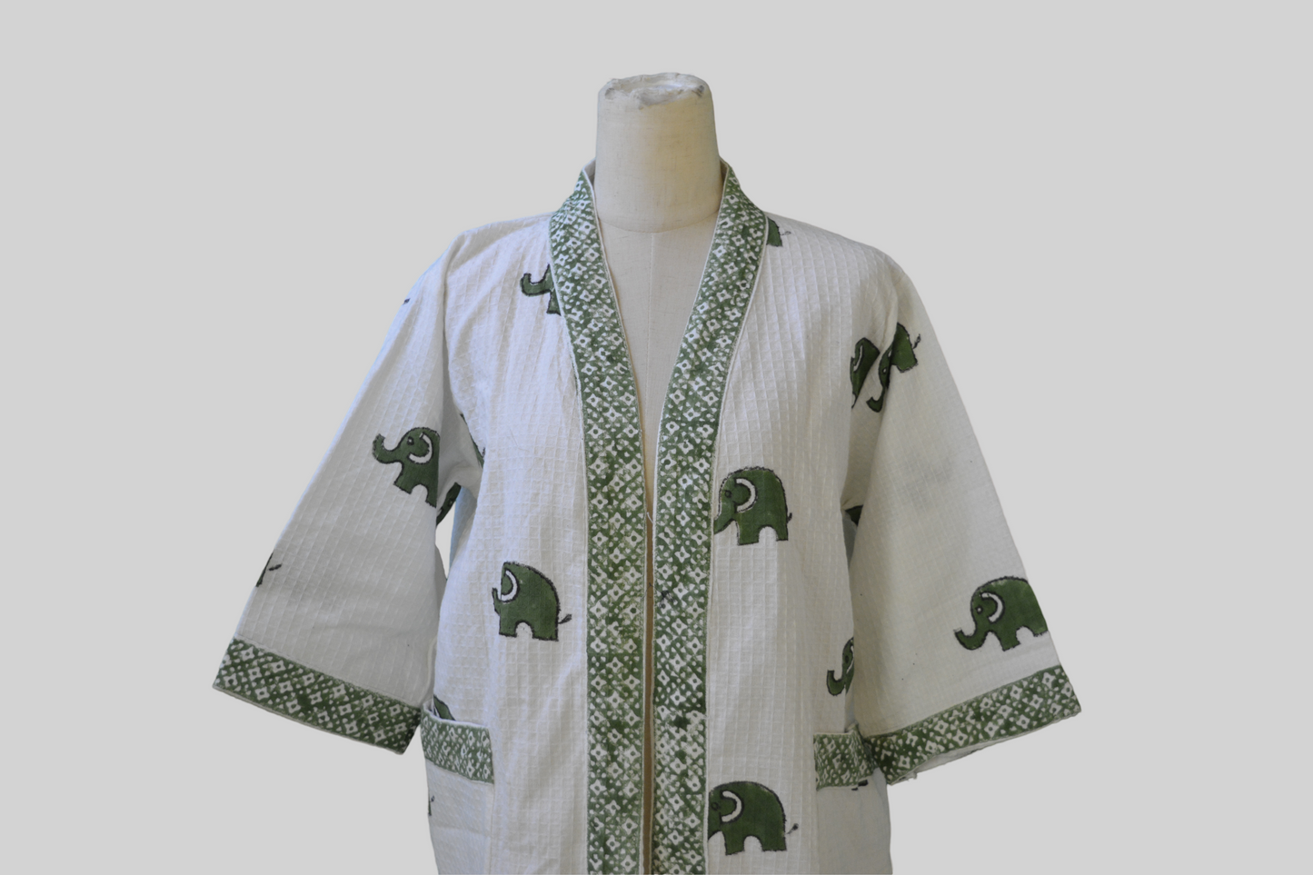 100% Cotton Women Bathrobe- Short Length