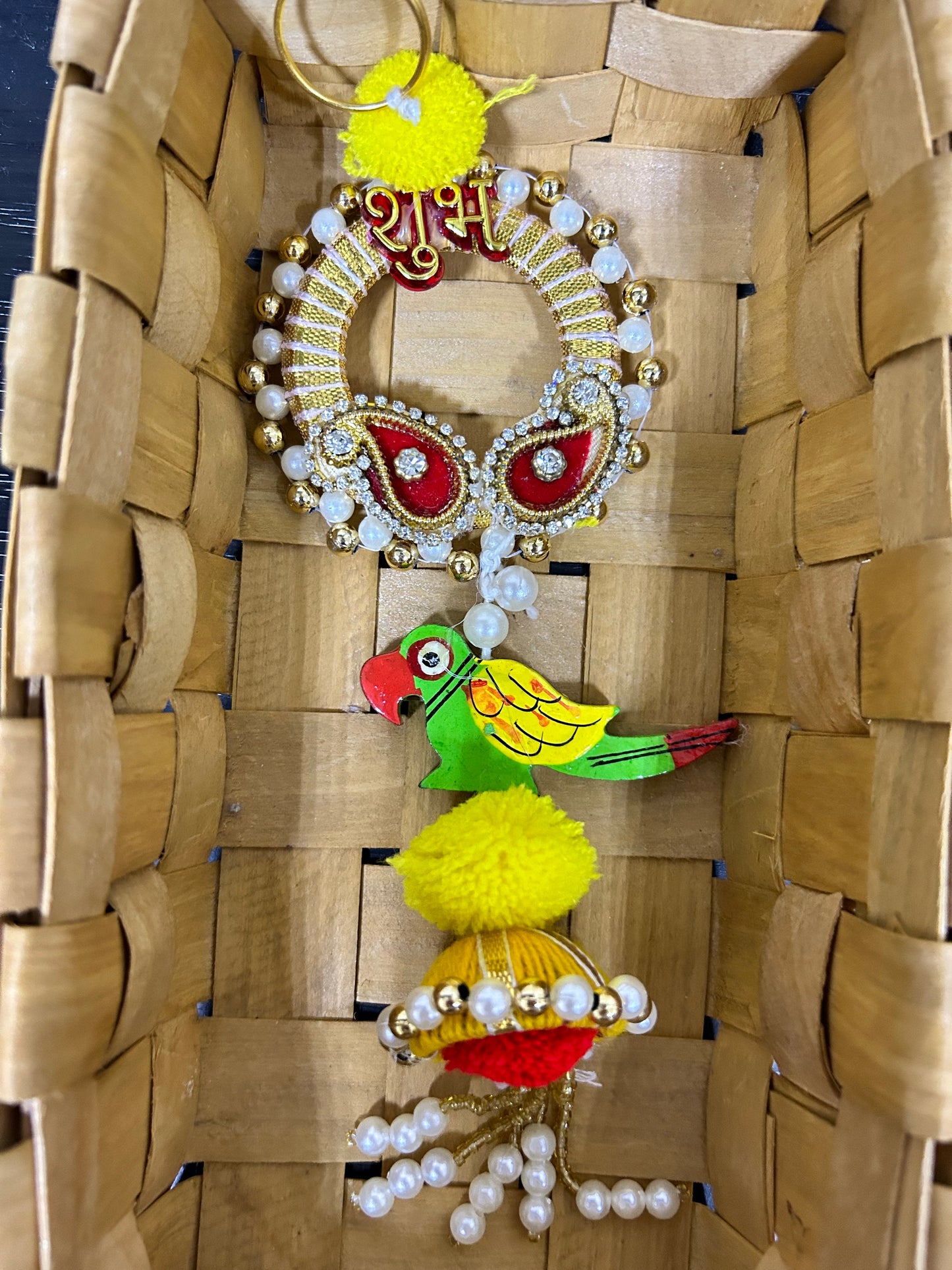 Shub Laabh Parrot hanging set